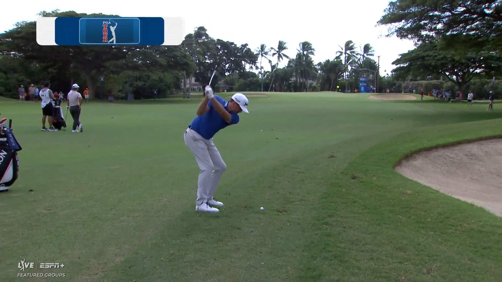 Keegan Bradley goes flagstick hunting and birdies at Sony Open