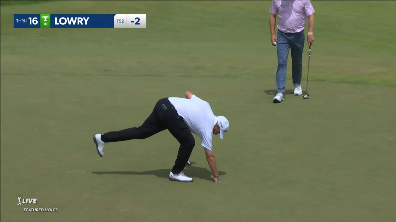 Shane Lowry's tee shot to 9 feet yields birdie at RBC Canadian