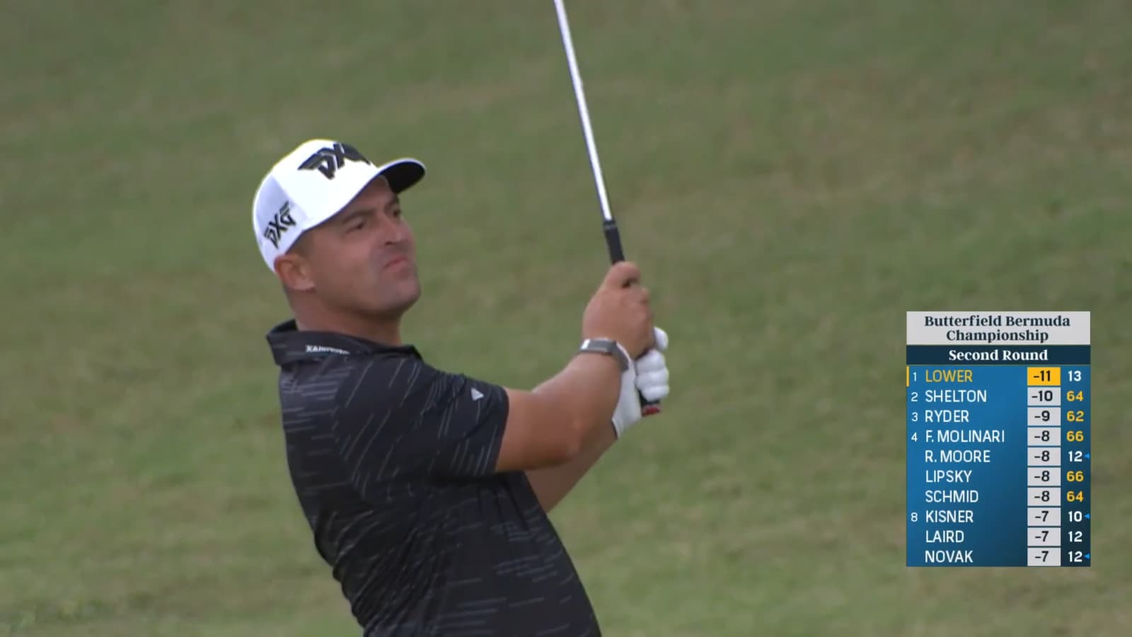 Justin Lower uses nice approach to set up birdie at Butterfield Bermuda