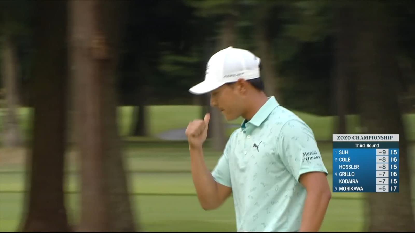 Justin Suh drains clutch birdie putt at ZOZO CHAMPIONSHIP