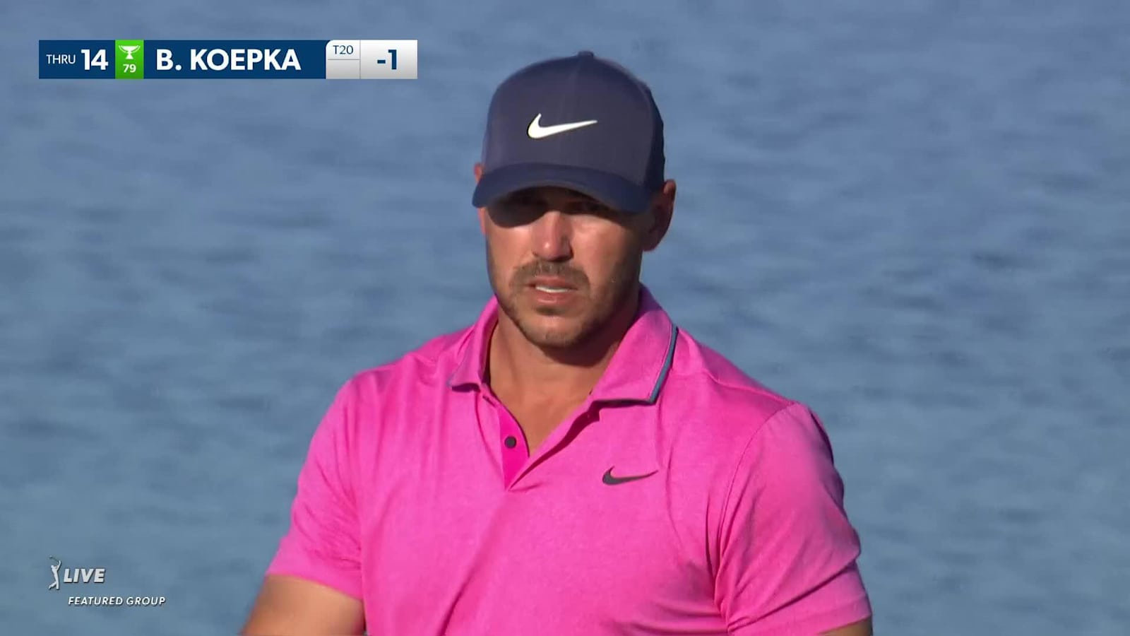 Brooks Koepka's iron and birdie at Honda