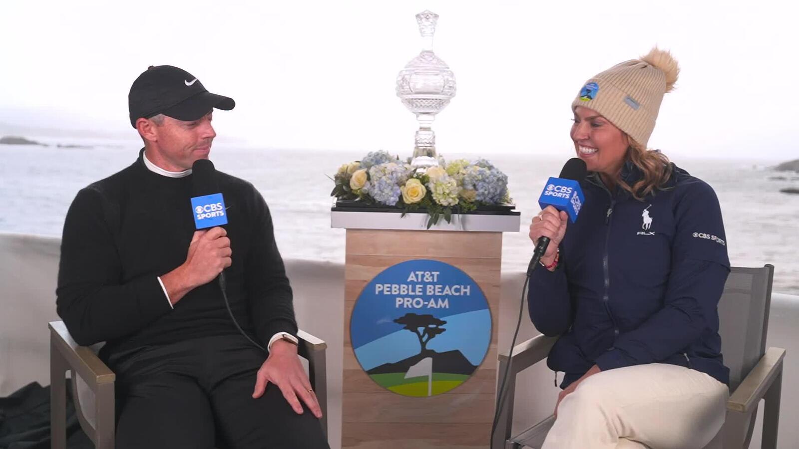Rory McIlroy’s interview after Round 3 of AT&T Pebble Beach
