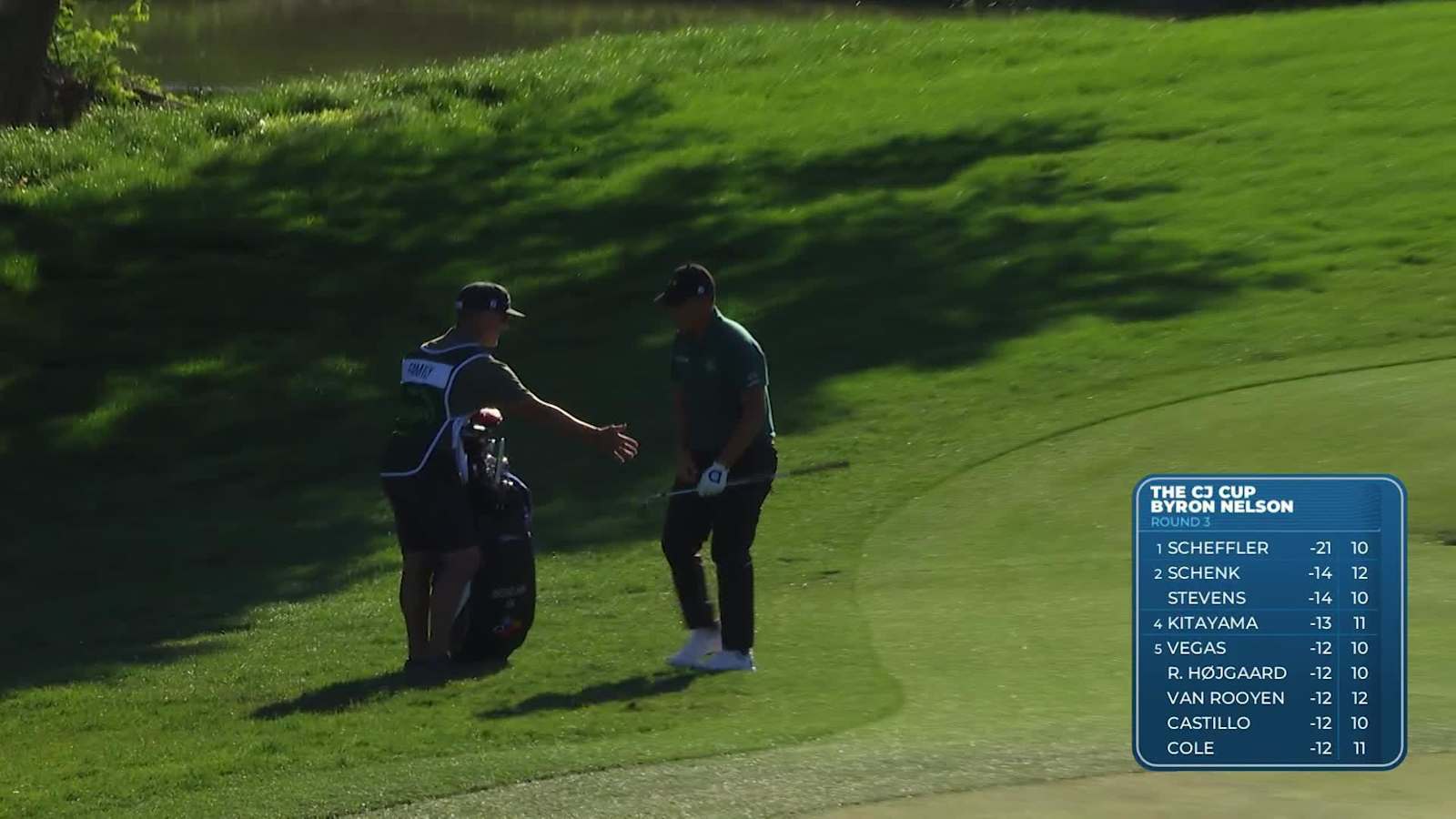 Byeong Hun An holes out for birdie from 67-feet on No. 4 at THE CJ CUP