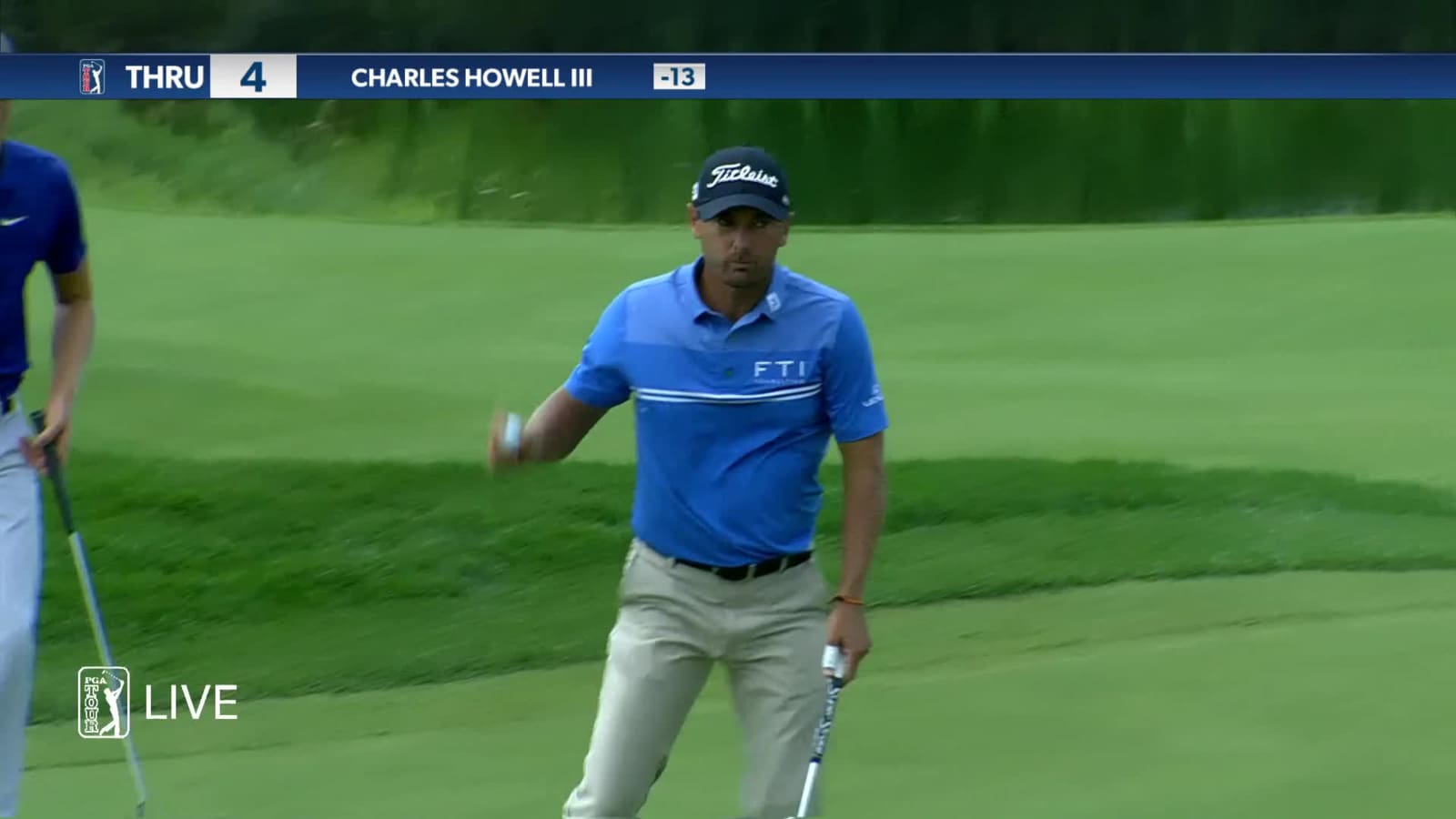 Charles Howell III birdies No. 4 in Round 4 at 3M Open