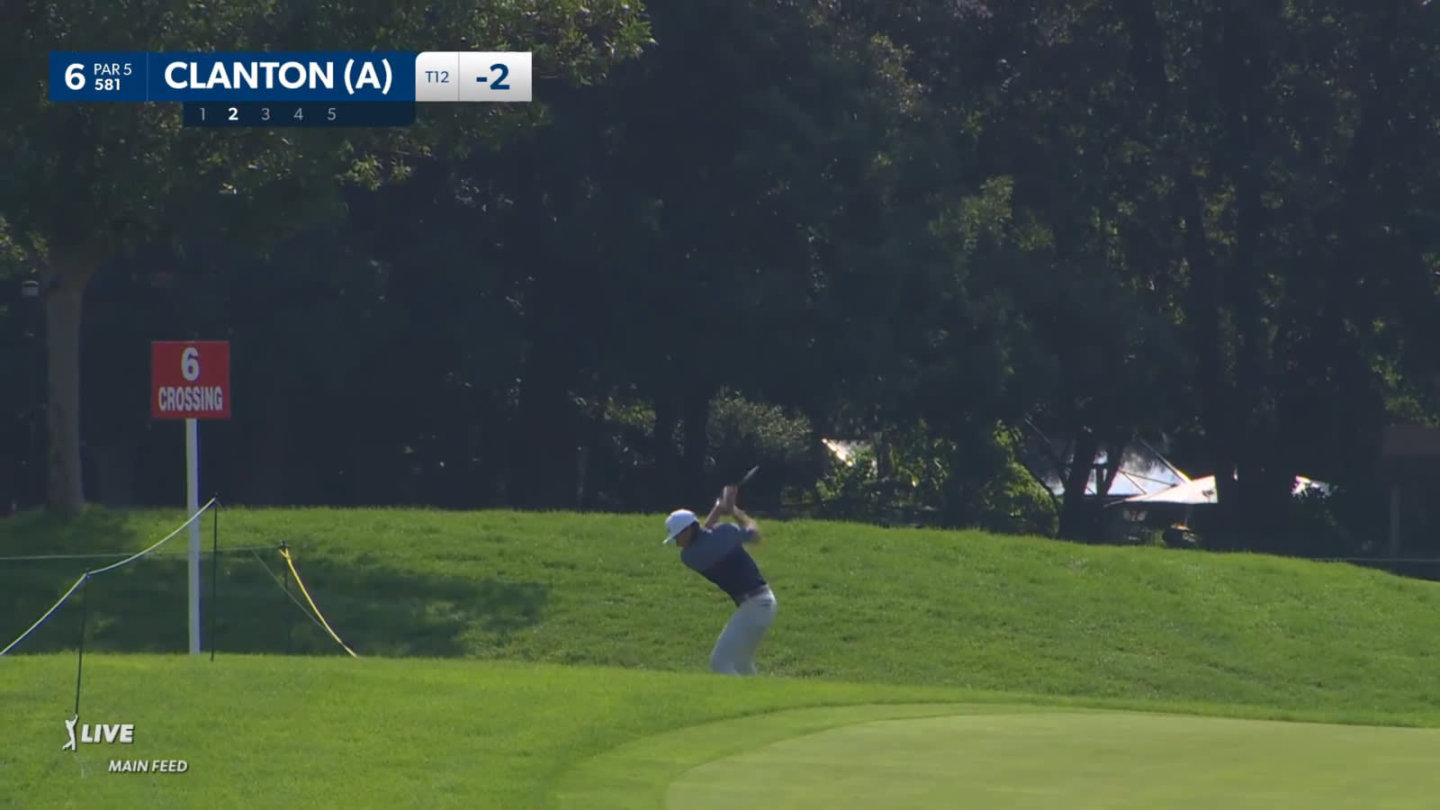 Luke Clanton converts short birdie putt at 3M Open