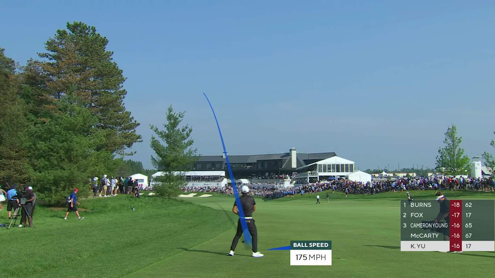 Kevin Yu makes birdie on No. 18 at RBC Canadian