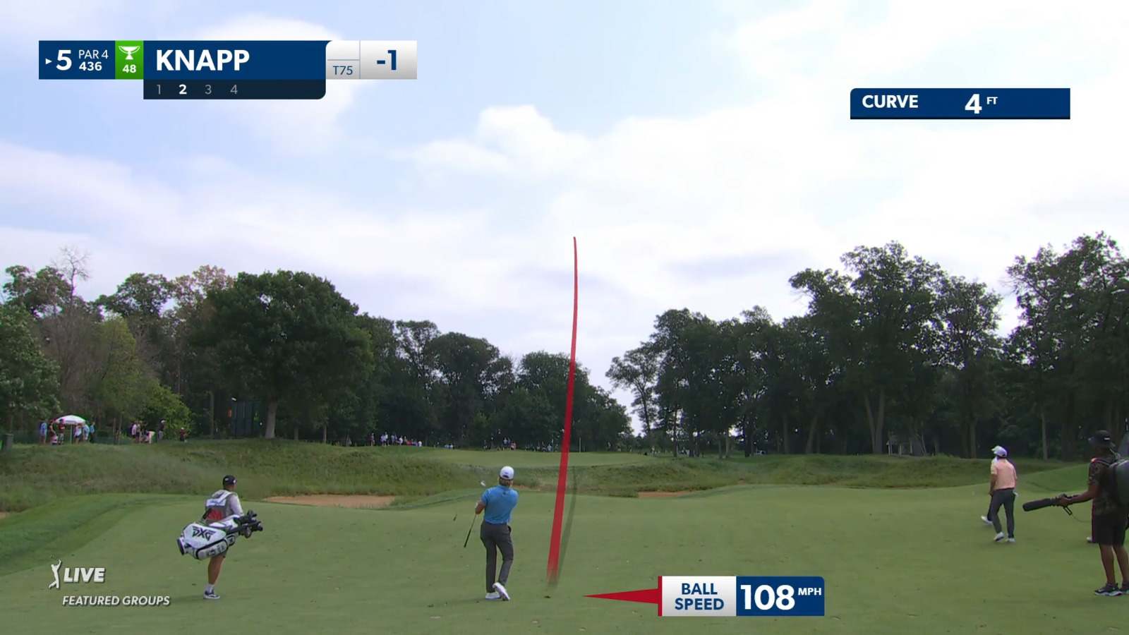 Jake Knapp rolls in 16-foot birdie putt at 3M Open