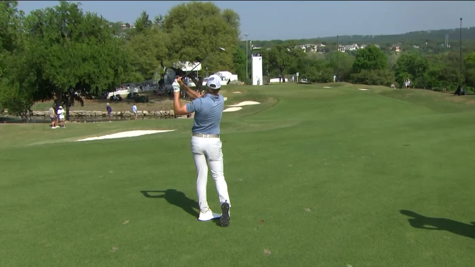 Sam Burns sticks approach to set up birdie at go 4-up at WGC-Dell Match Play