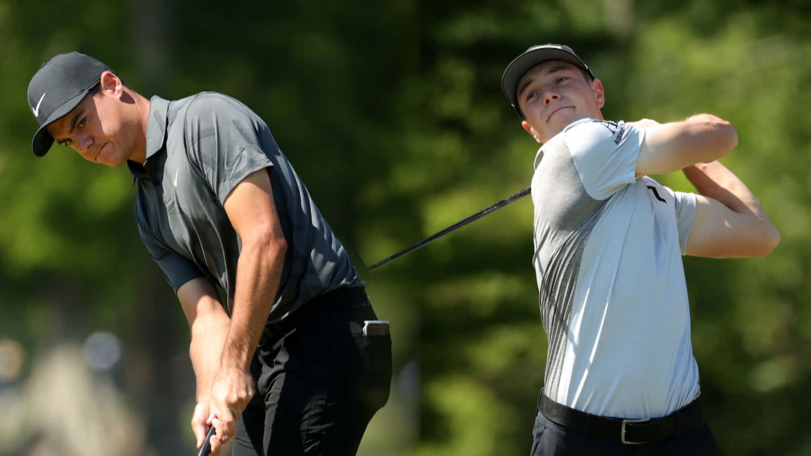 Viktor Hovland & Kris Ventura lead after 18 at Zurich Classic