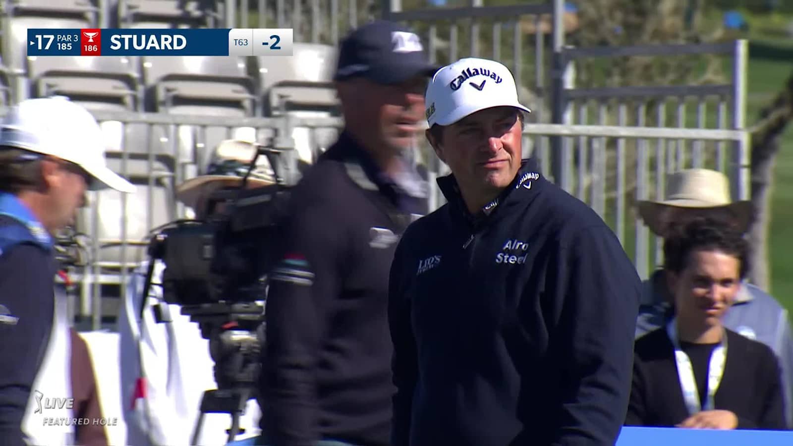 Brian Stuard nearly aces No. 17 to set up birdie at AT&T Pebble Beach