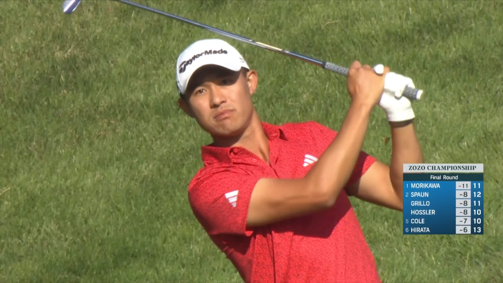 Collin Morikawa dials in approach setting up birdie at ZOZO CHAMPIONSHIP