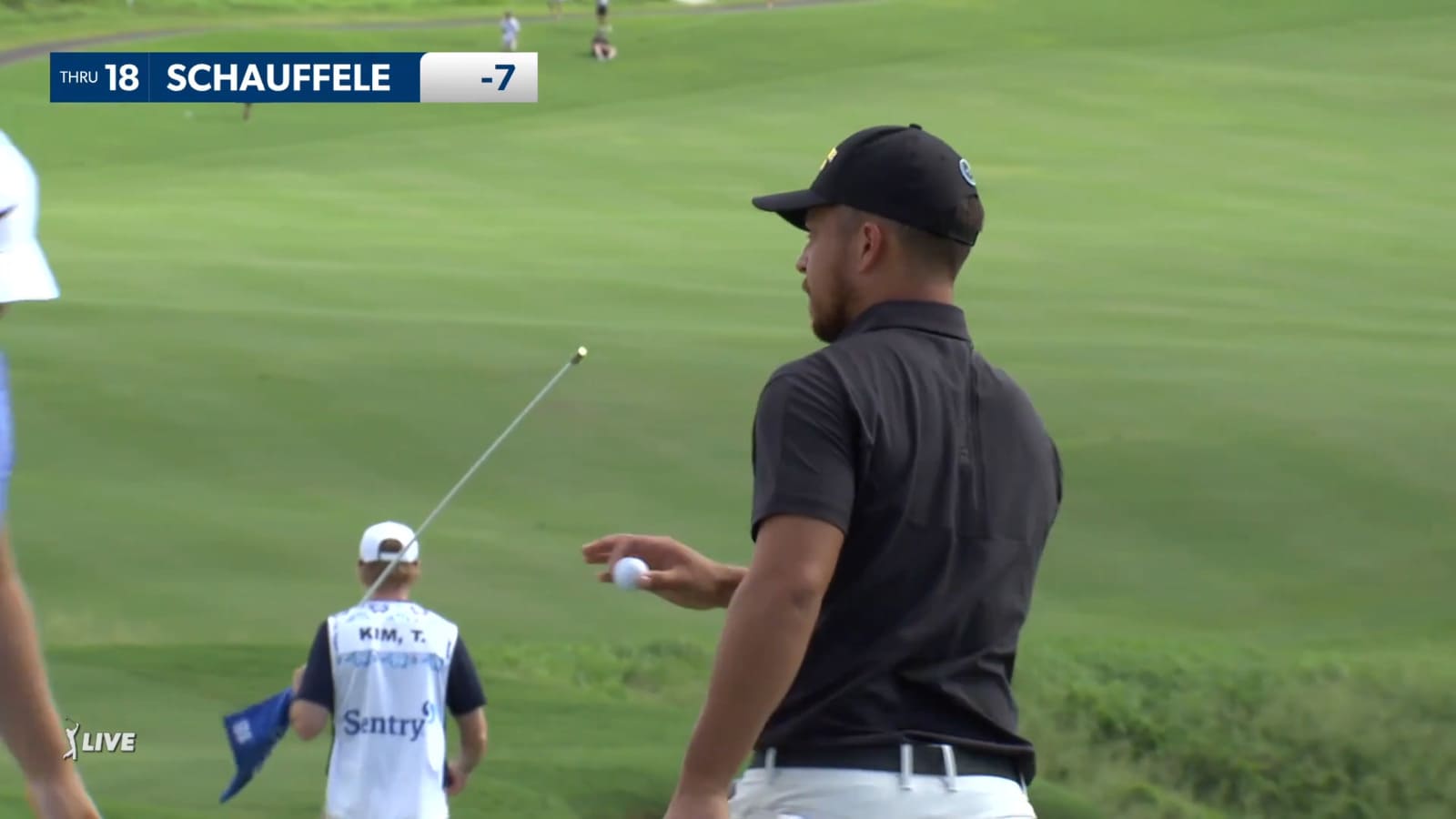 Xander Schauffele finishes round with birdie at Sentry