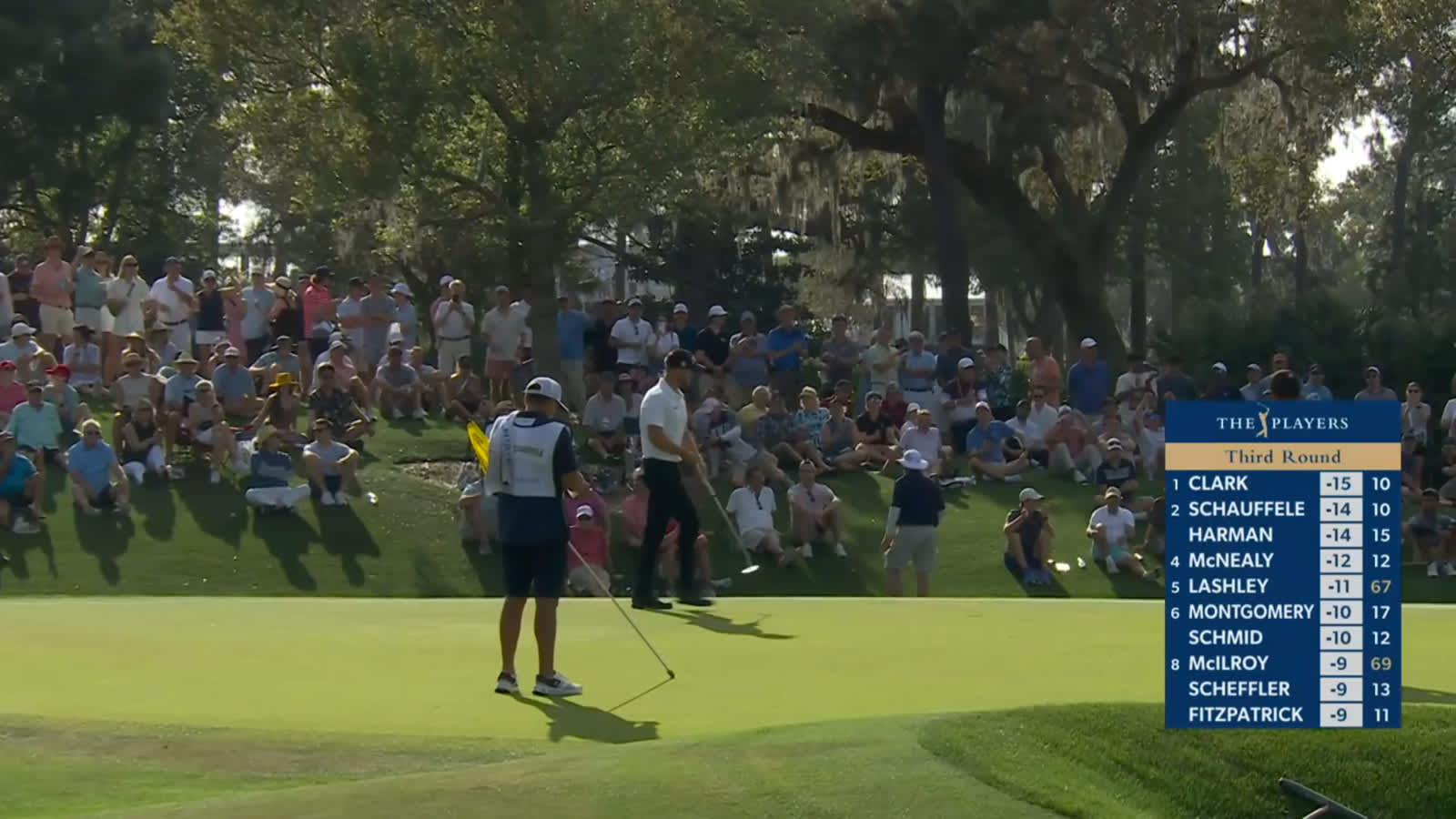 Wyndham Clark makes clutch birdie at THE PLAYERS
