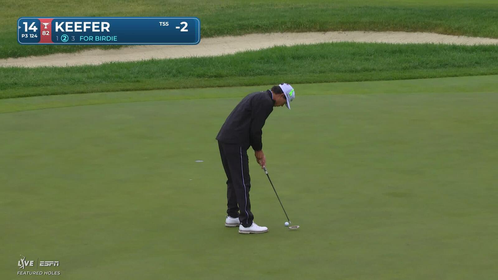 John Keefer makes birdie on No. 14 at RBC Canadian