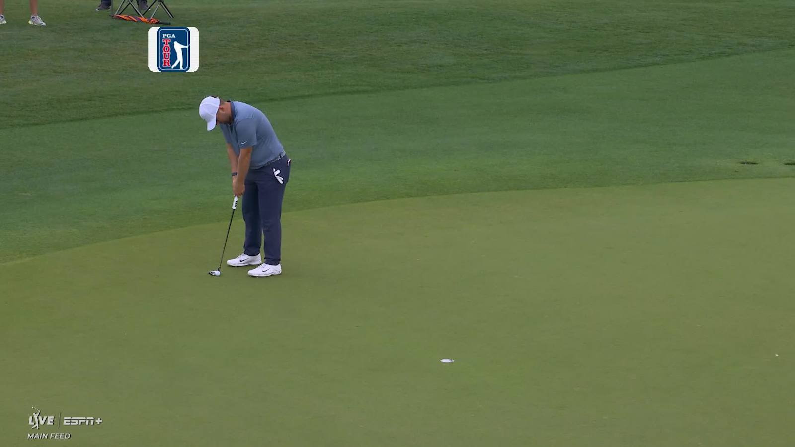 Chris Gotterup makes 10-foot birdie putt at Houston Open