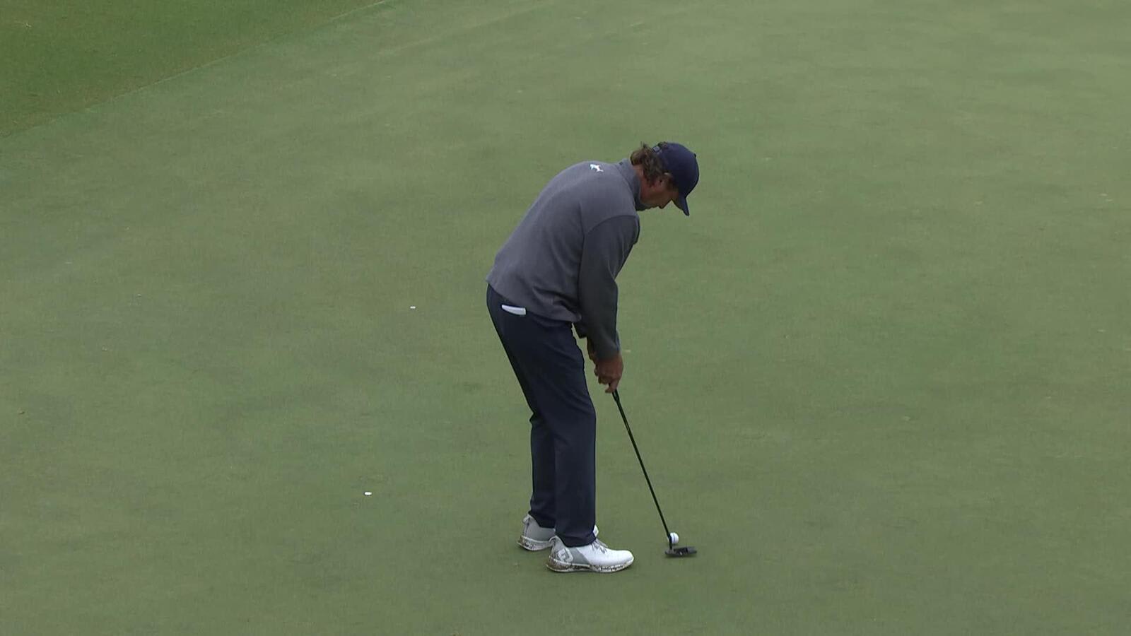 Stephen Ames makes birdie on No. 18 at Simmons Bank Championship