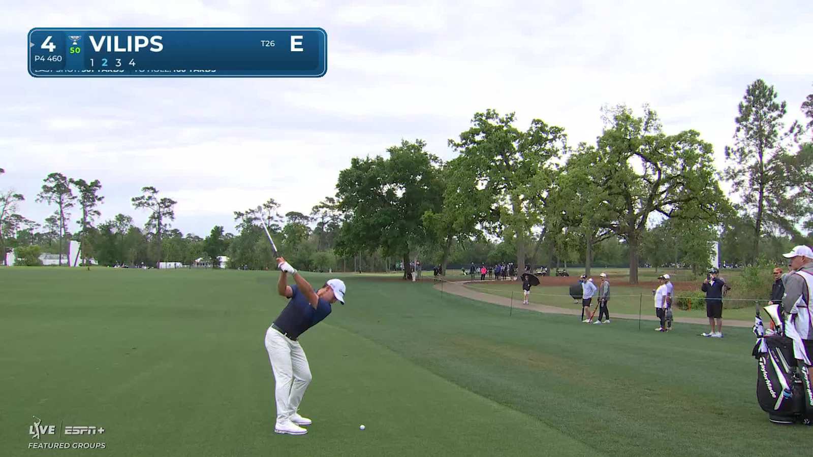 Karl Vilips hits it pin-high to set up birdie at Houston Open