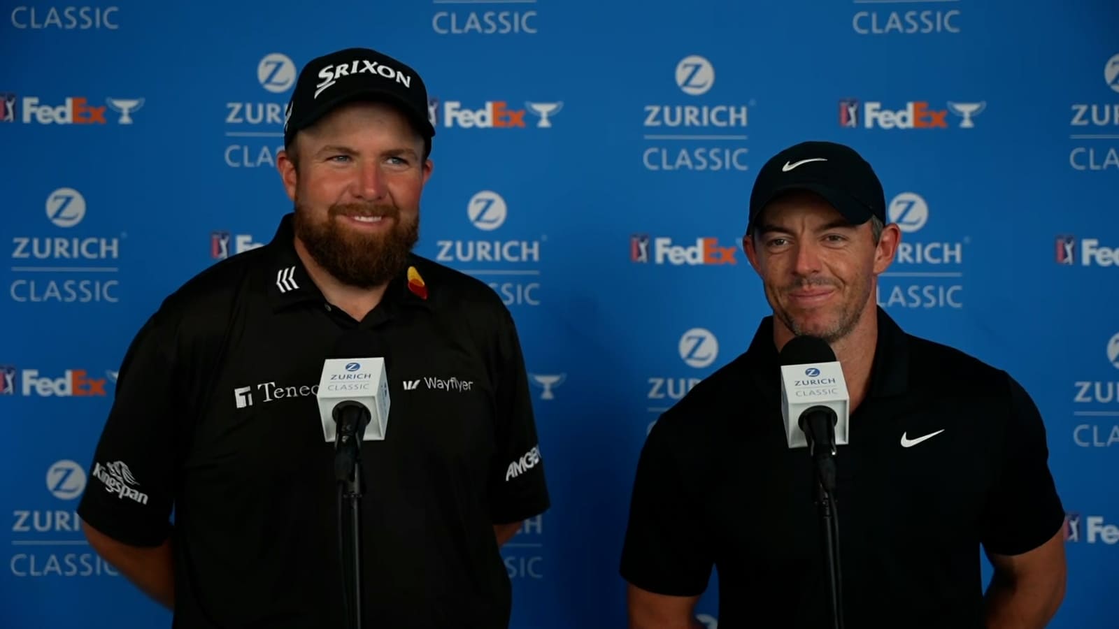 McIlroy and Lowry’s interview after Round 2 of Zurich Classic