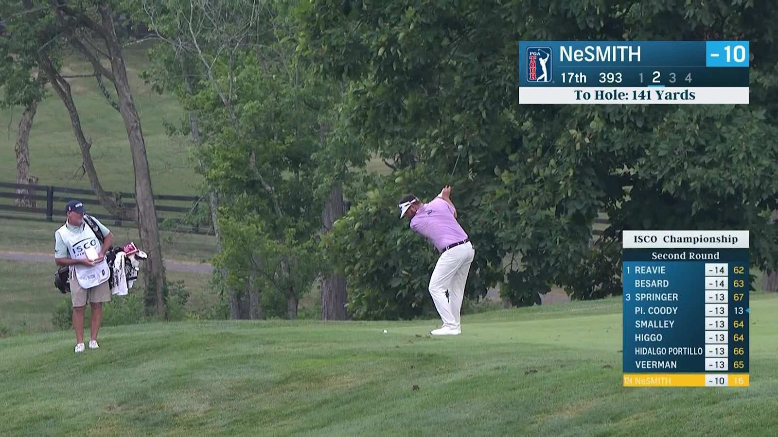 Matt NeSmith controls the wedge and birdies at ISCO Championship