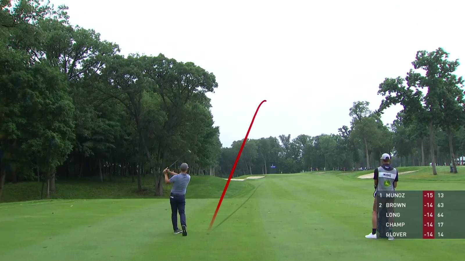 Ryan Moore's strong second leads to birdie at John Deere