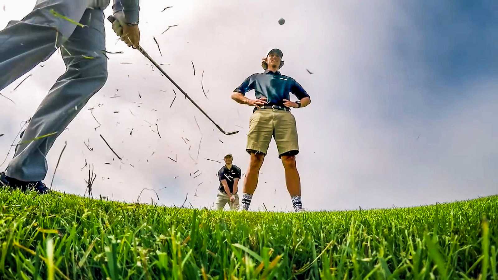 Bryan Bros join Rory McIlroy for the ultimate trick shot