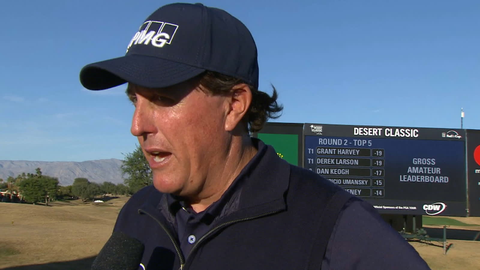 Phil Mickelson interview after Round 3 of Desert Classic