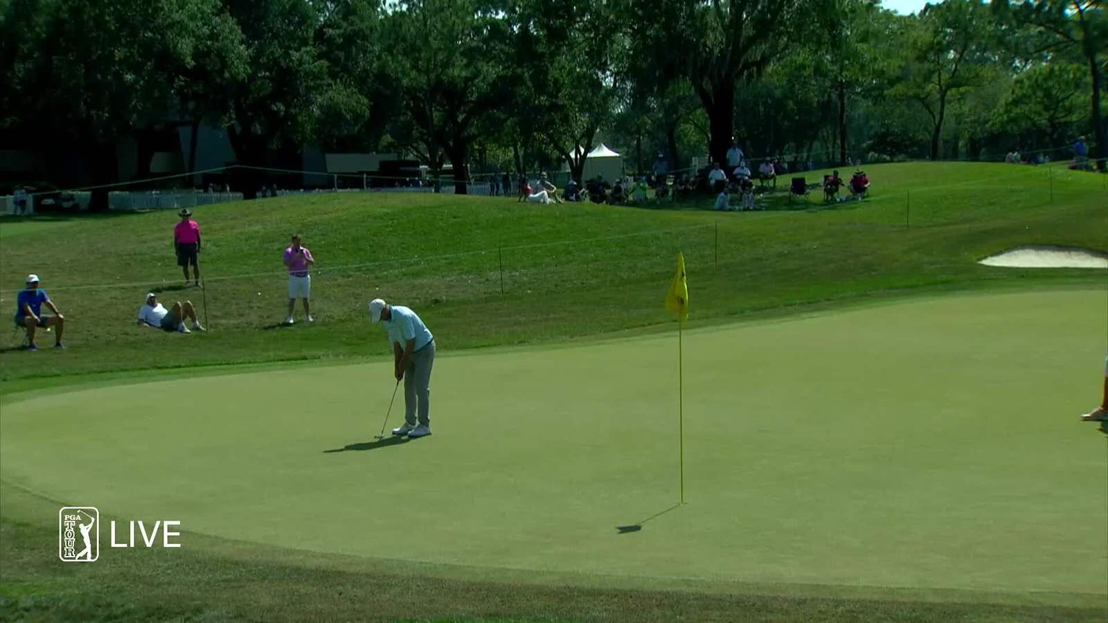 Vaughn Taylor rattles in 18-footer for birdie at Valspar