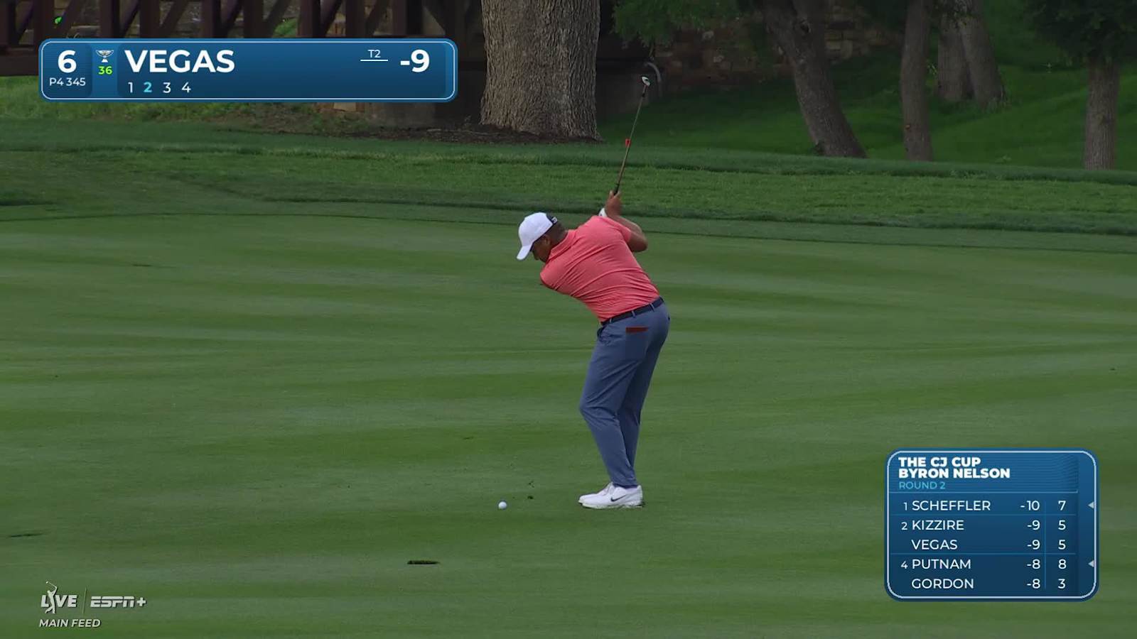 Jhonattan Vegas makes birdie on No. 6 at THE CJ CUP