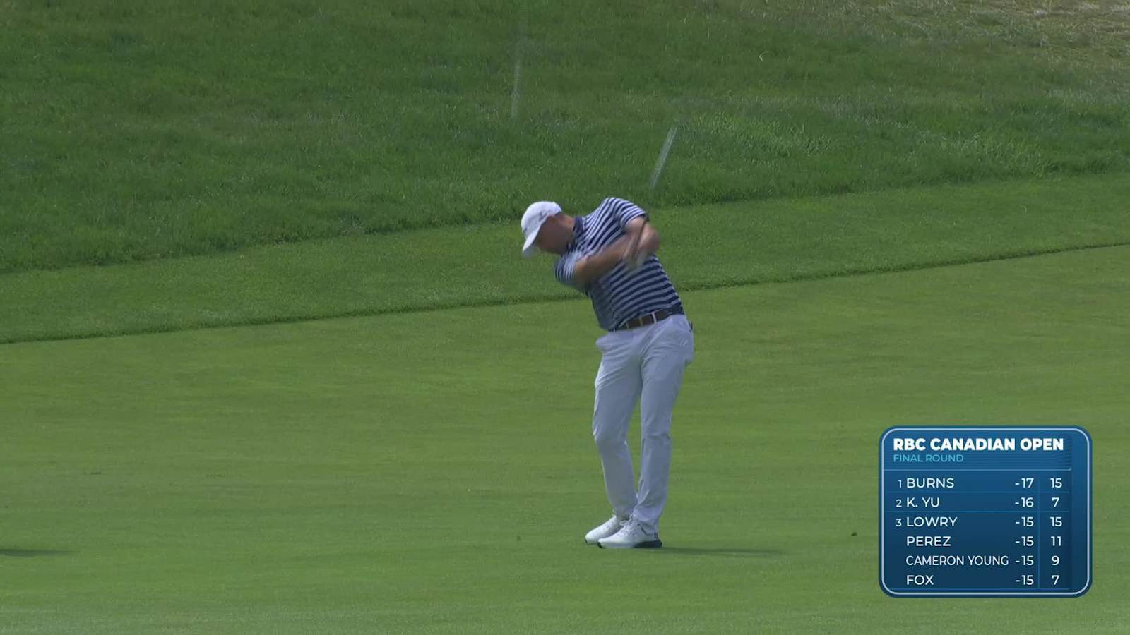 Ben Silverman makes birdie on No. 18 at RBC Canadian