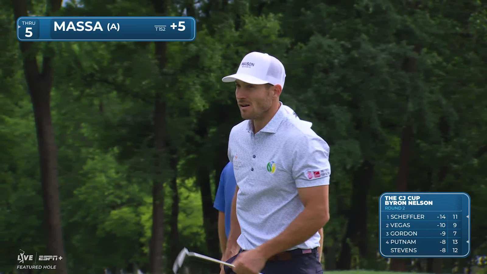 Bobby Massa makes birdie on No. 14 at THE CJ CUP