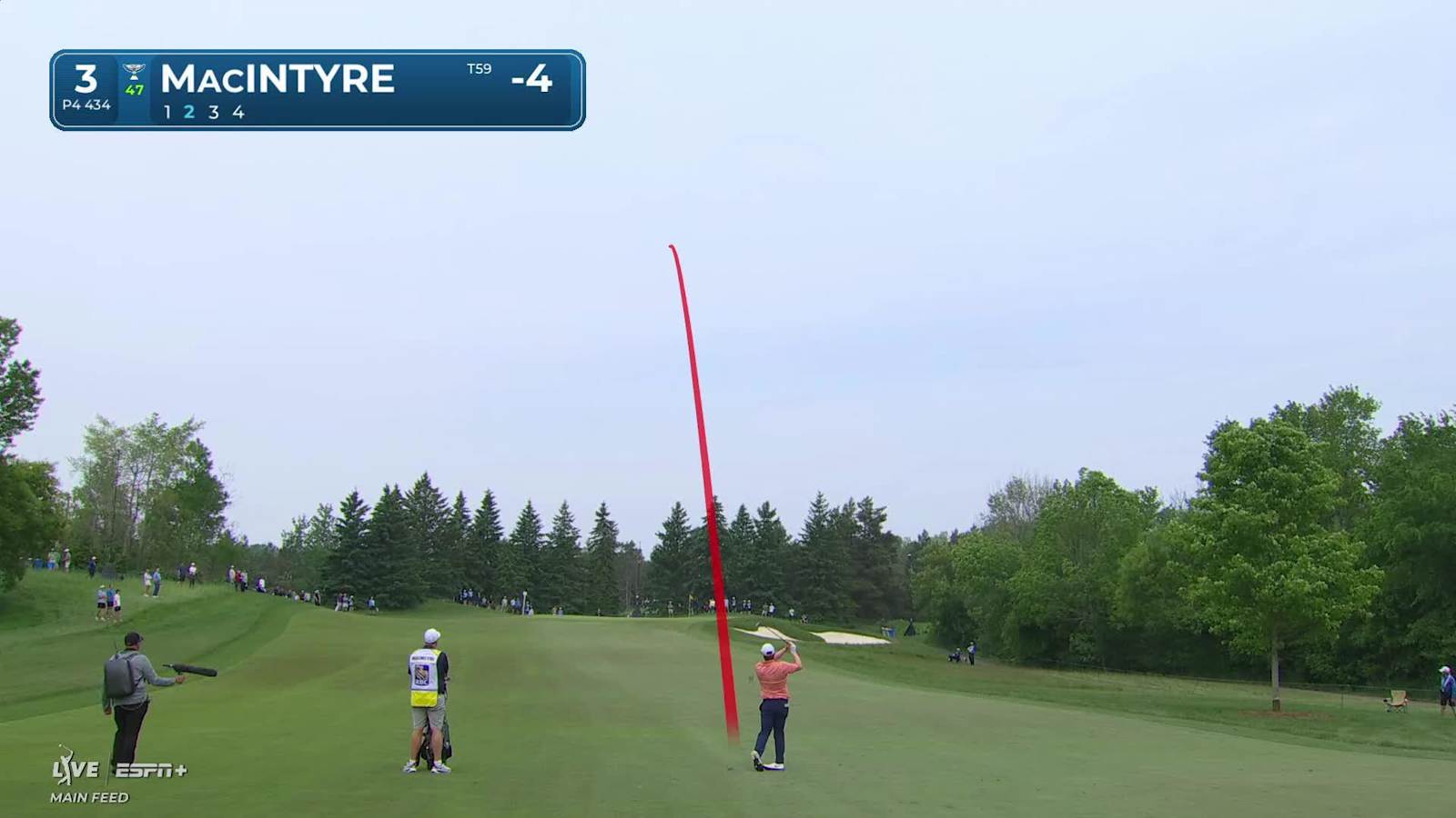 Robert MacIntyre sinks a 22-foot birdie putt at RBC Canadian