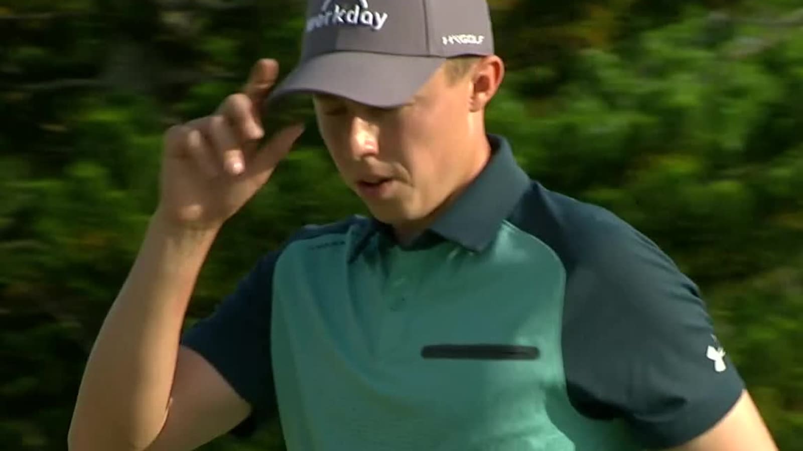 Matthew Fitzpatrick sinks 14-footer for birdie at Arnold Palmer