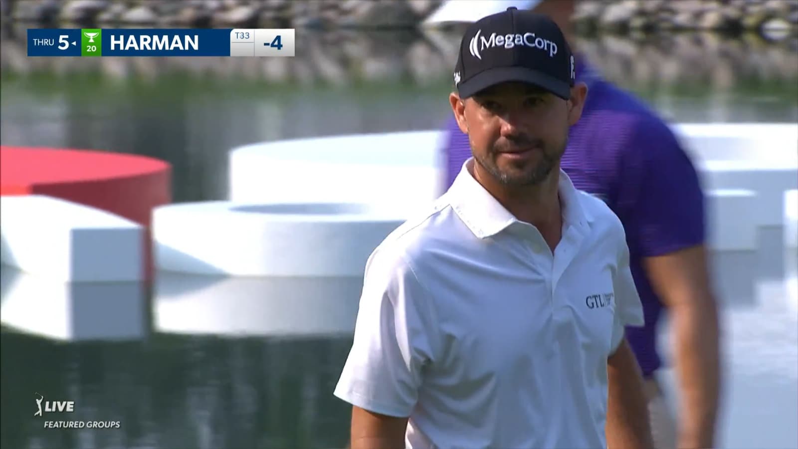 Brian Harman cards back-to-back birdies on No. 14 at Rocket Mortgage