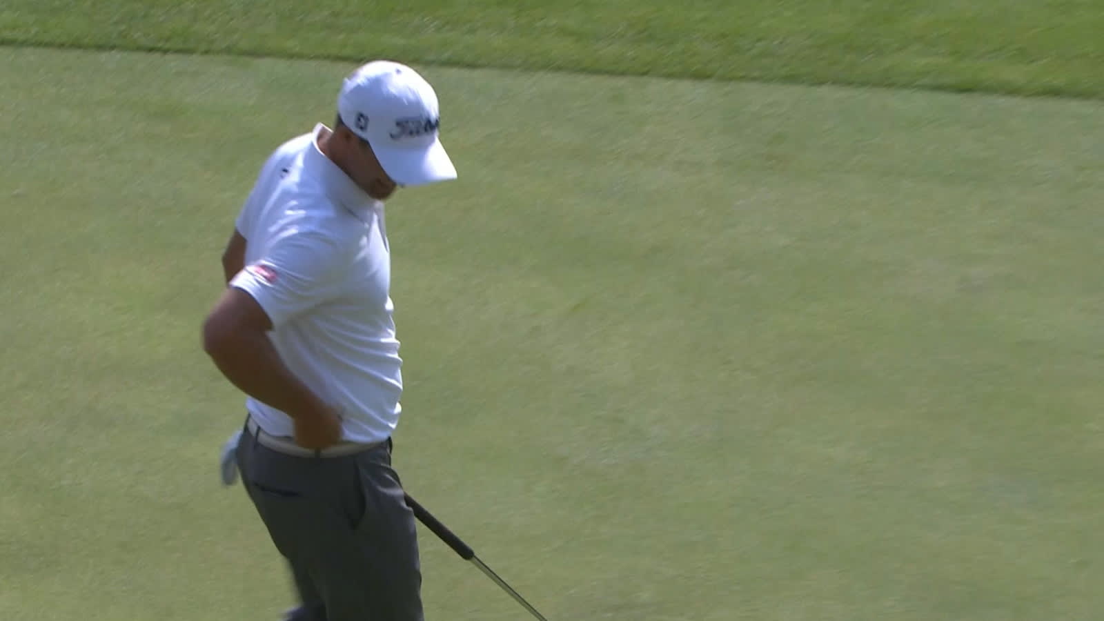 Adam Scott's smart birdie putt at WGC-HSBC Champions 