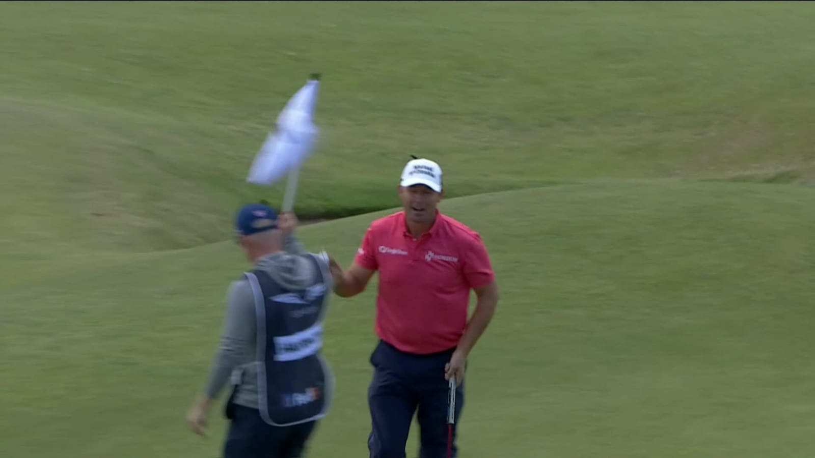 Padraig Harrington cards birdie at Genesis Scottish Open