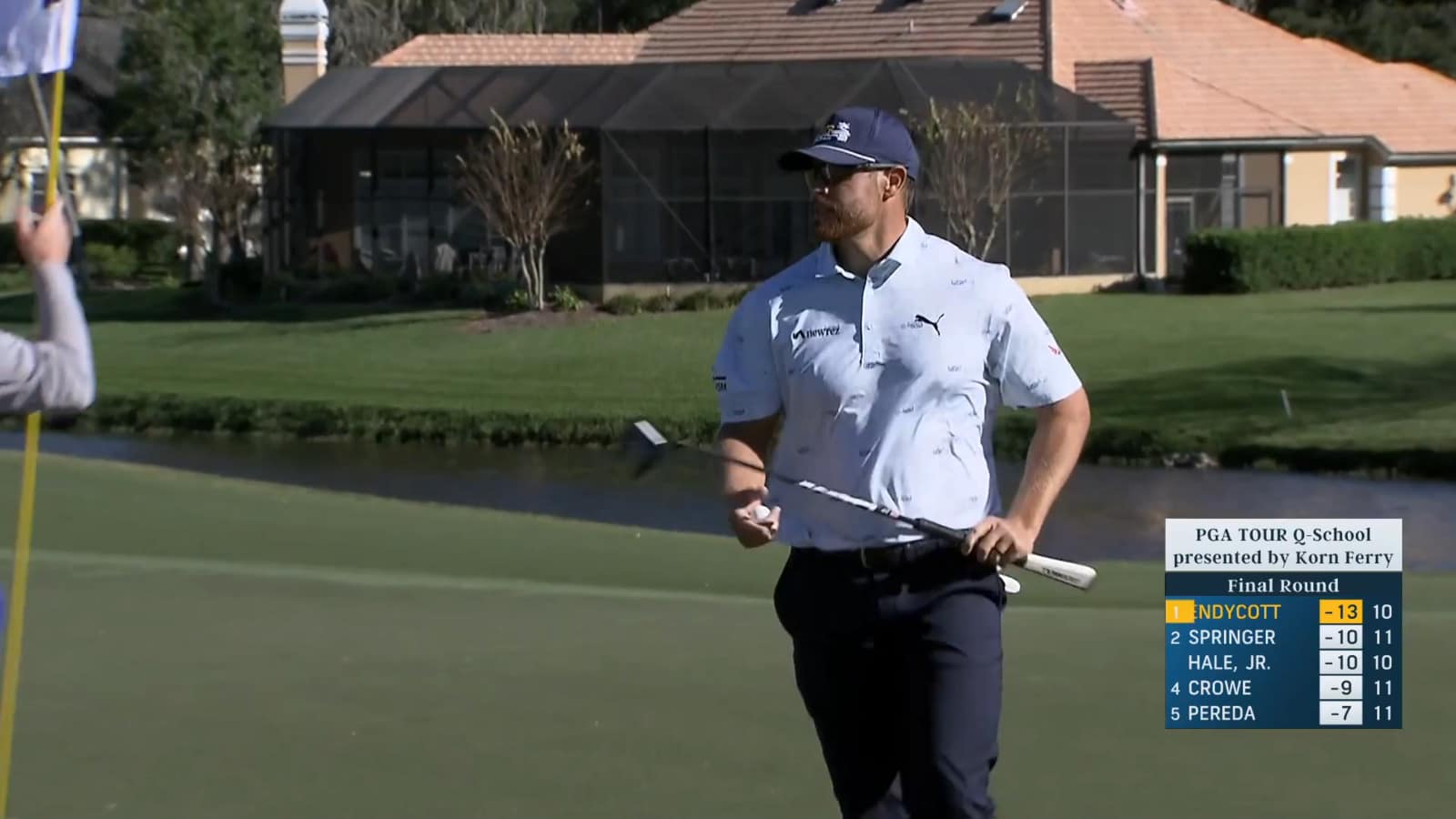 Kyle Westmoreland birdies on No. 12 at PGA TOUR Q-School