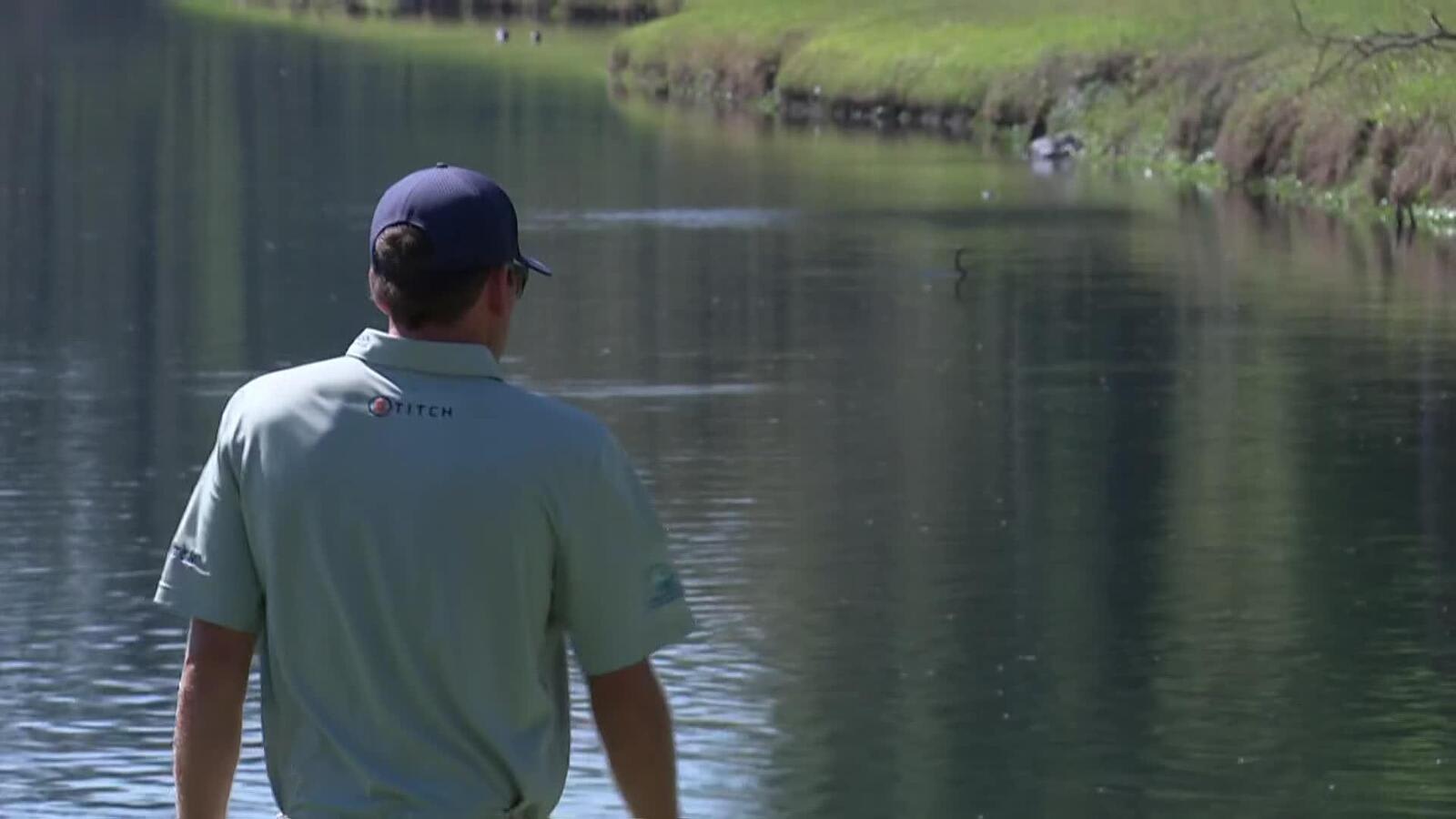 Ben Kohles makes eagle putt on No. 5 at Club Car Championship