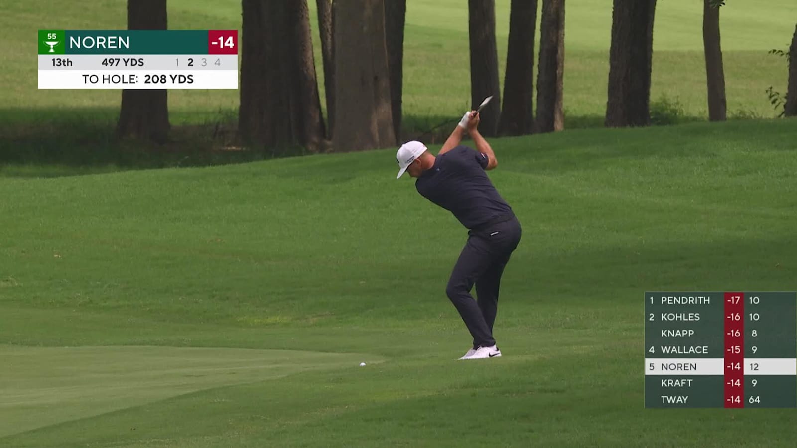 Alex Noren uses nice approach to set up birdie at THE CJ CUP
