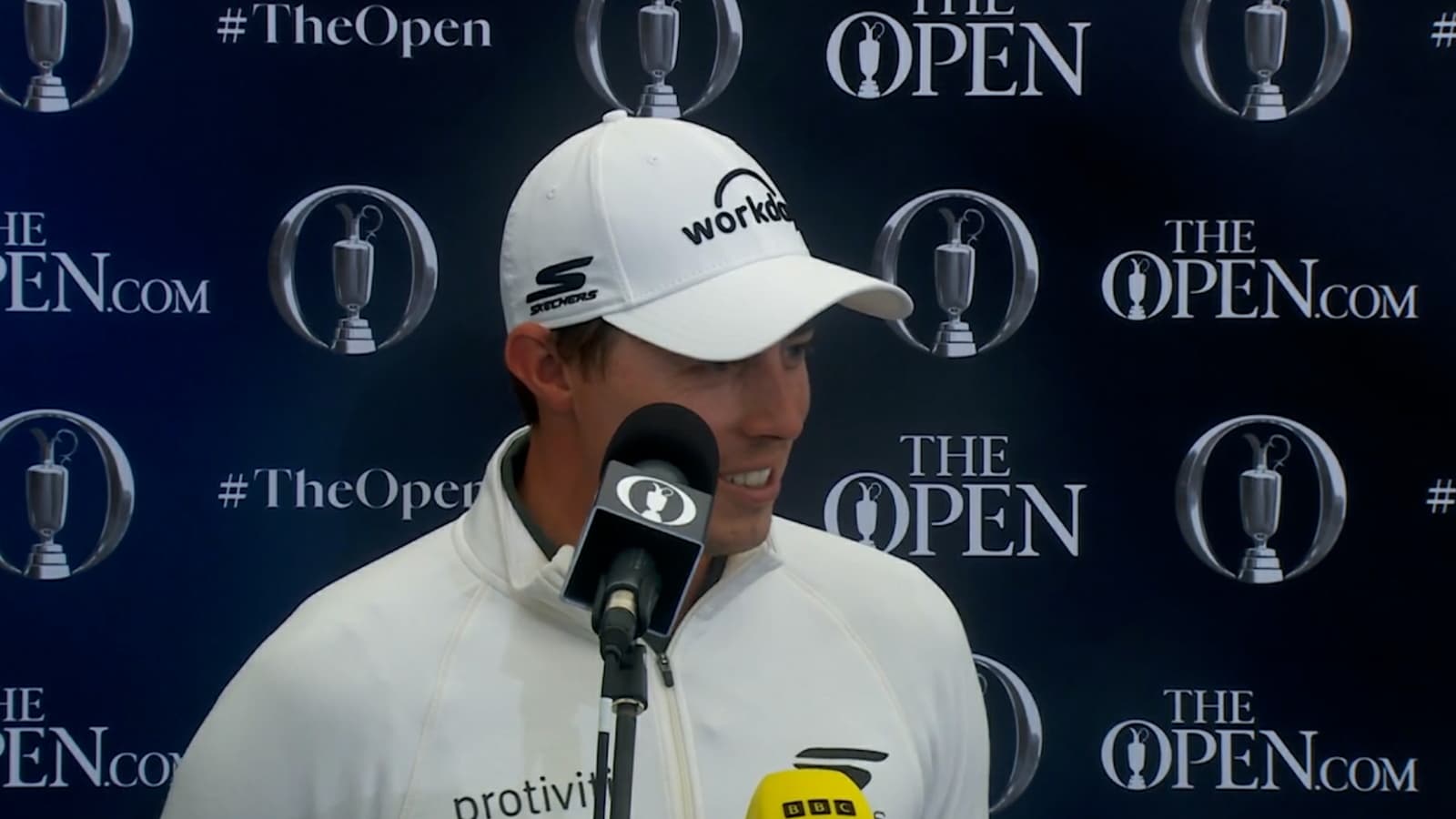 Matt Fitzpatrick’s interview after Round 1 of The Open