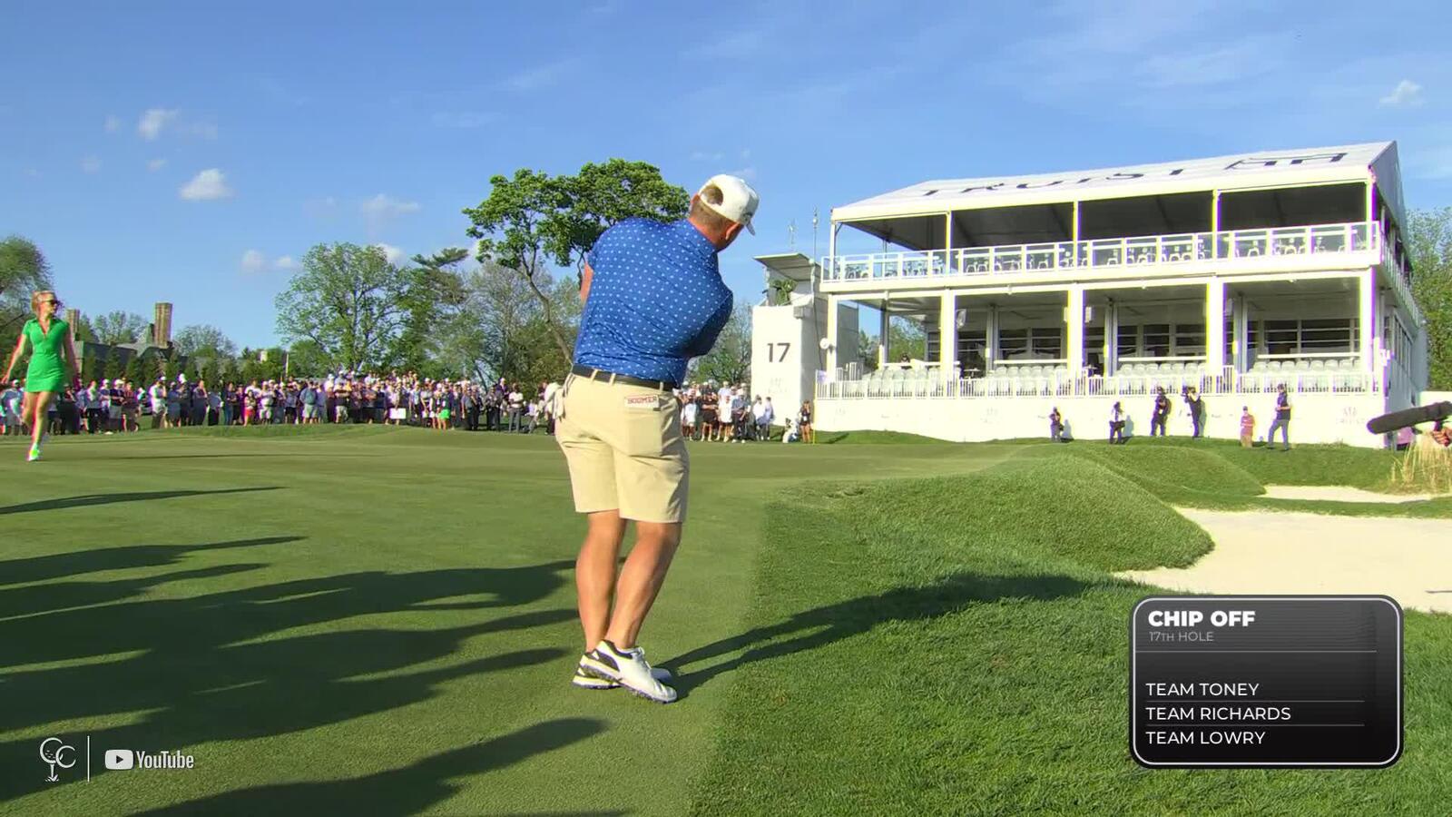 Team Richards wins chip-off to advance to playoff at Creator Classic
