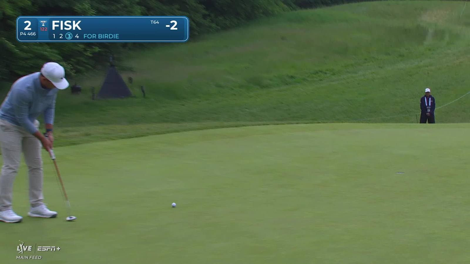 Steven Fisk makes birdie on No. 2 at RBC Canadian