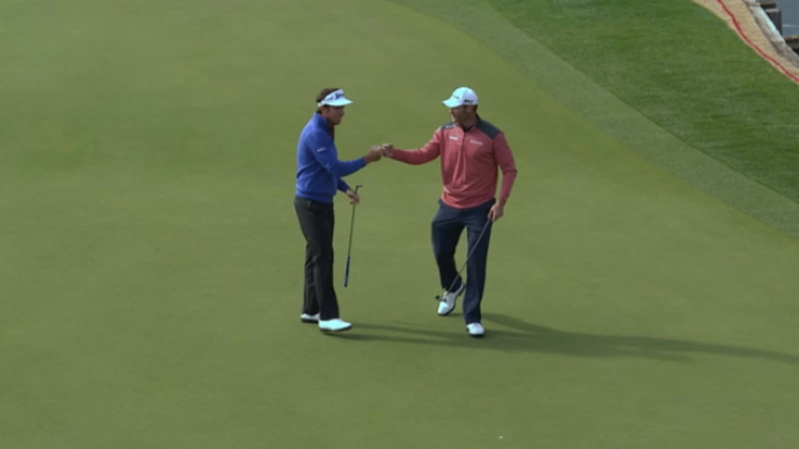 Gonzalo Fernandez-Castano on fire with birdie at CareerBuilder