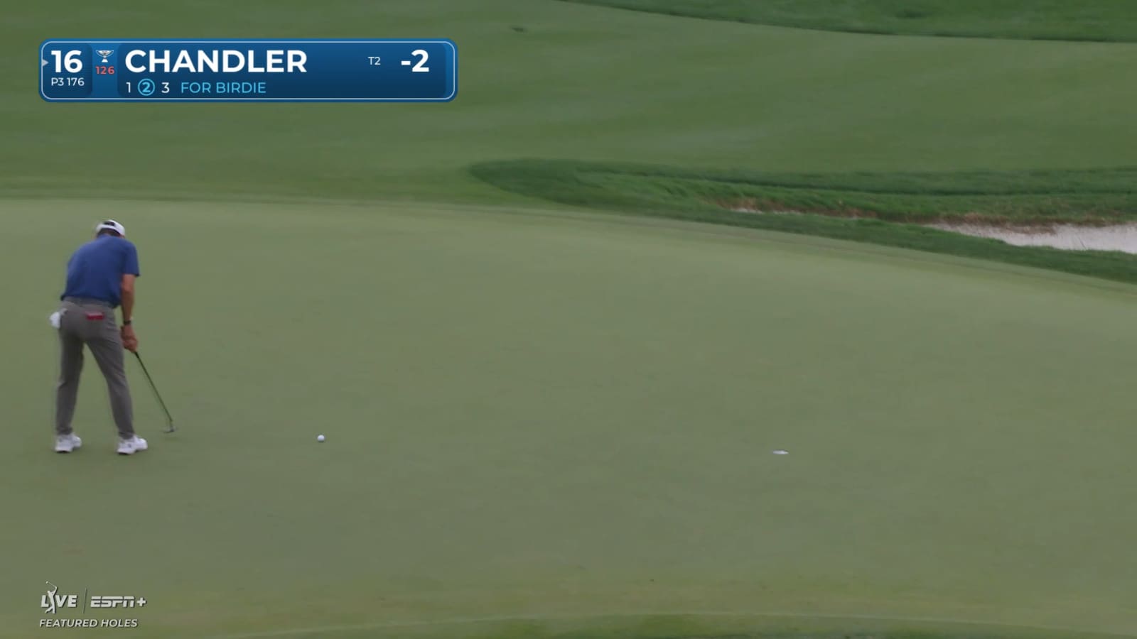 Will Chandler drains 16-foot birdie putt at Valero