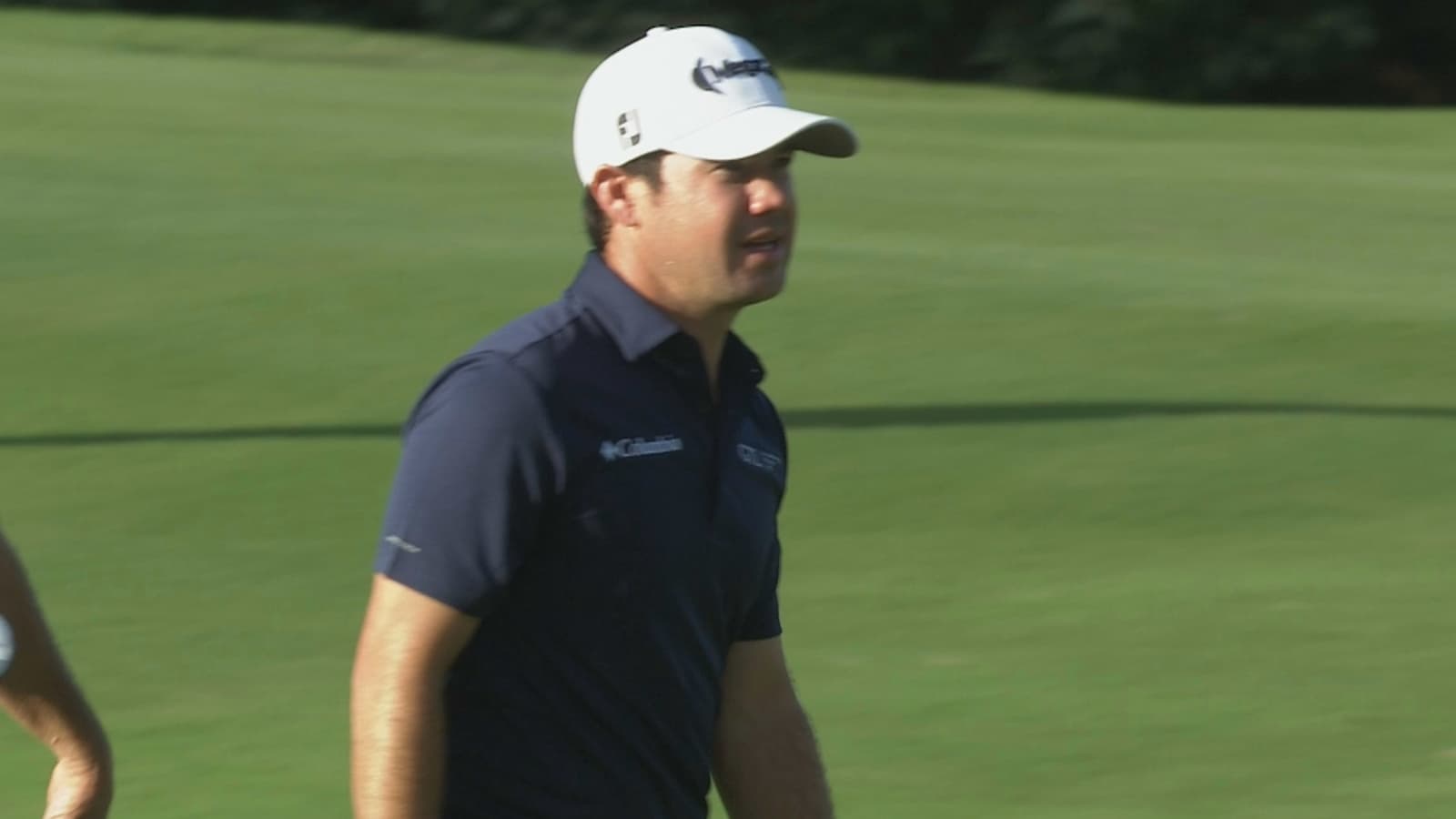 Brian Harman holes out from off the green at Sentry