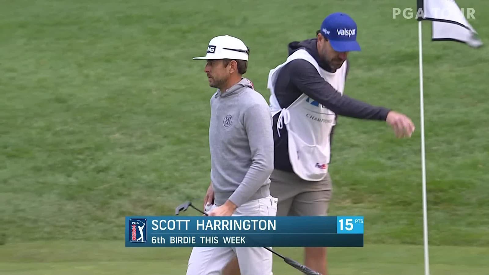 Scott Harrington makes birdie on No. 11 in Round 2 at Barracuda