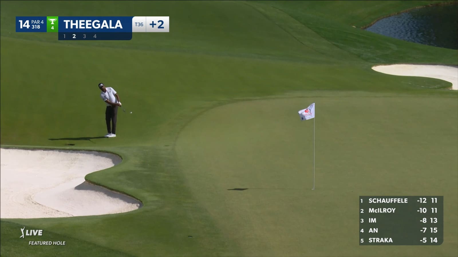 Sahith Theegala chips it tight to set up birdie at Wells Fargo
