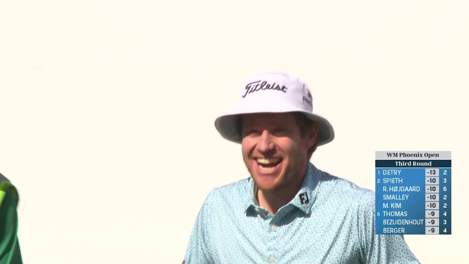 Peter Malnati pitches in birdie from 44 yards after penalty at WM Phoenix Open