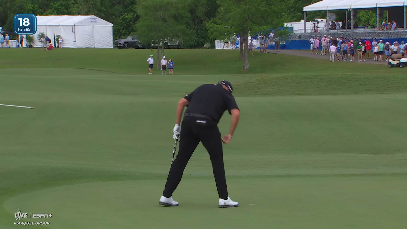 Shane Lowry nearly chips in, makes birdie at Zurich Classic