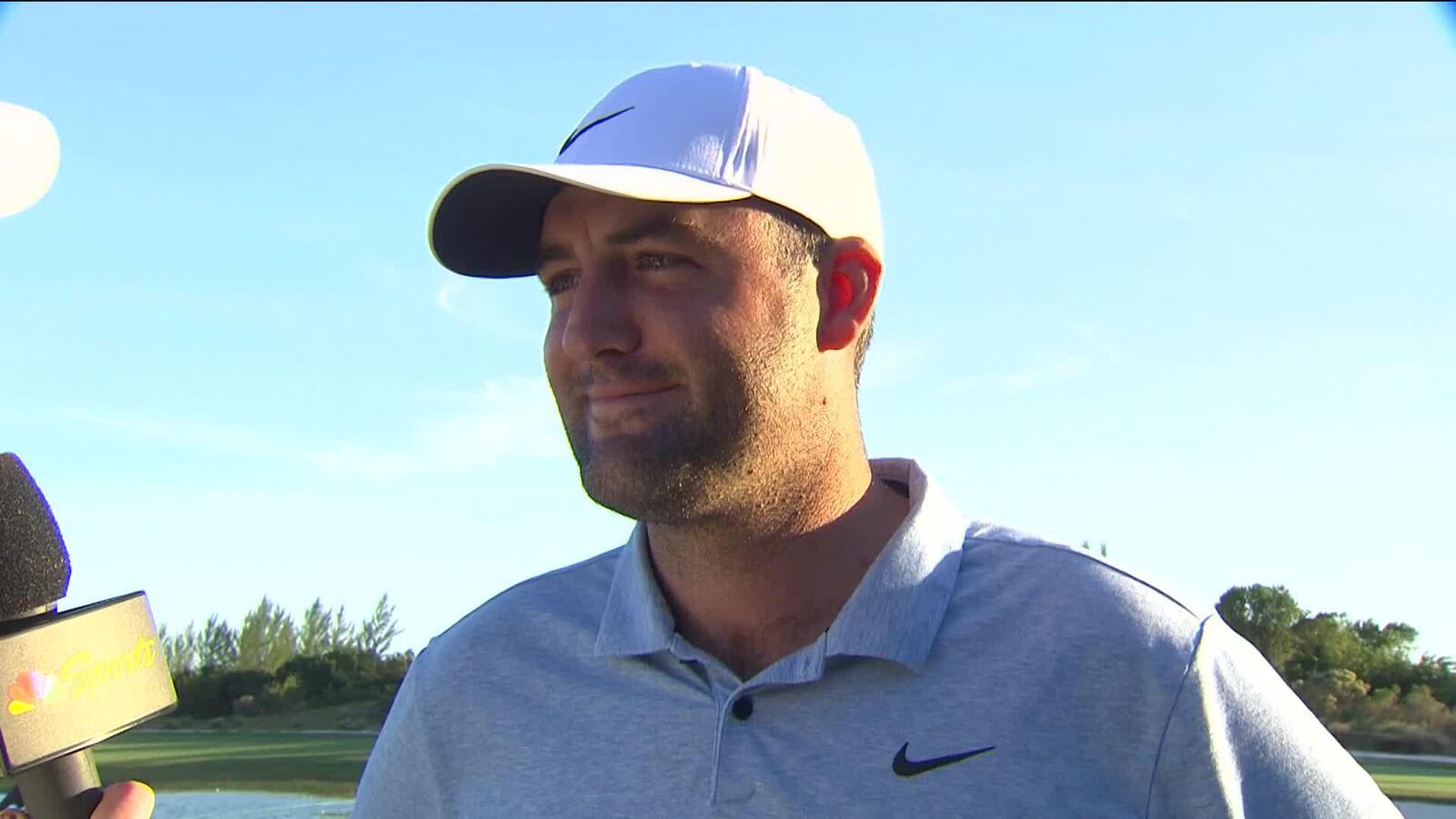 Scottie Scheffler’s interview after winning Hero World Challenge