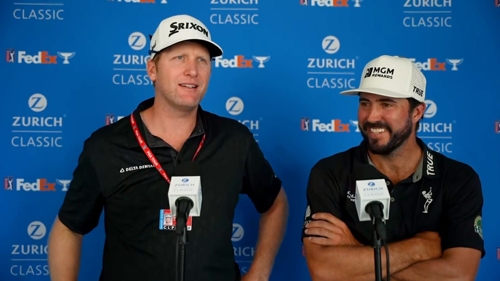 Brehm and Hubbard’s interview after Round 1 of Zurich Classic